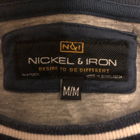 Nickel & Iron Mens T-Shirt Size M - Picture 3 of 3